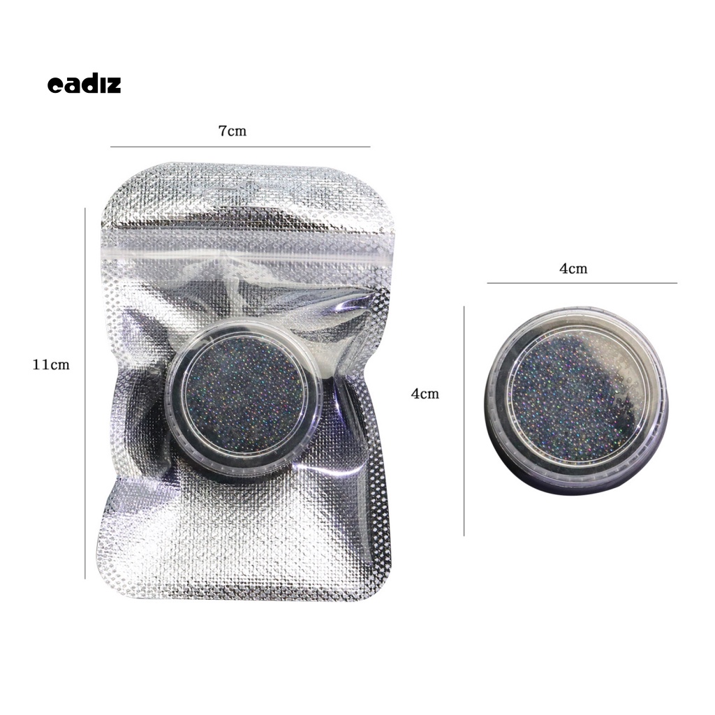 1 Hộp Hạt Laser Phản Quang Siêu Lấp Lánh Trang Trí Móng Tay