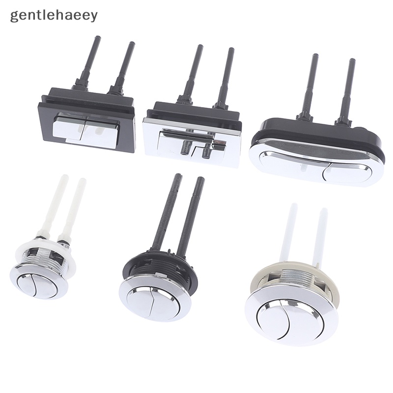 1 Nút Xả Bồn Cầu Hình Tròn / Vuông Tiện Dụng