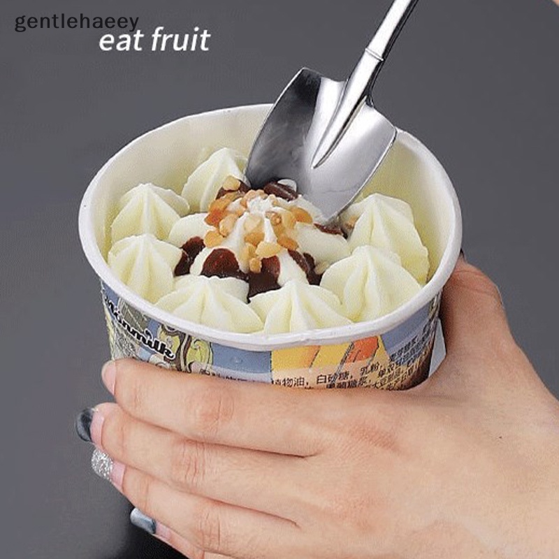 Bộ Muỗng Cà Phê Bằng Thép Không Gỉ Phong Cách Retro