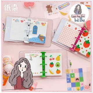 Tab phân trang PVC dễ thương cho sổ còng mini 3 lỗ