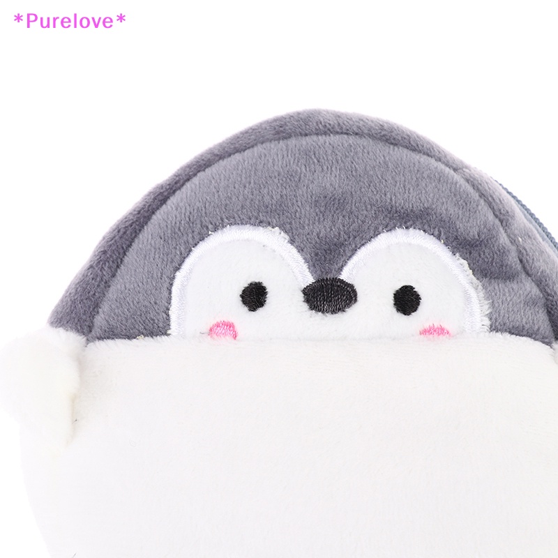 Ví Đựng Tiền Xu mini Hình Chim Cánh Cụt Dễ Thương Cho Nữ Mới