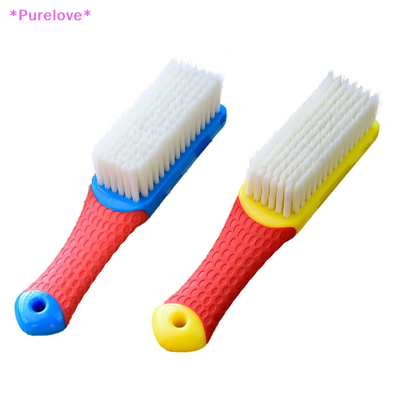 Bàn Chải Chà Giày Tay Cầm Dài Có Móc Treo Tiện Dụng Mới