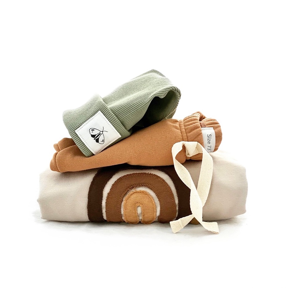 Áo Thun cotton Mềm Tay Ngắn In Hình Cầu Vồng Thời Trang Mùa Hè Cho Bé Trai Và Gái