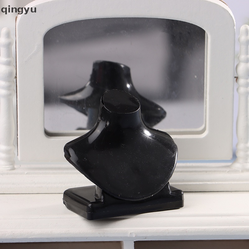 Bộ 5 Giá Đỡ Trưng Bày Trang Sức Màu Đen Cho Nhà Búp Bê