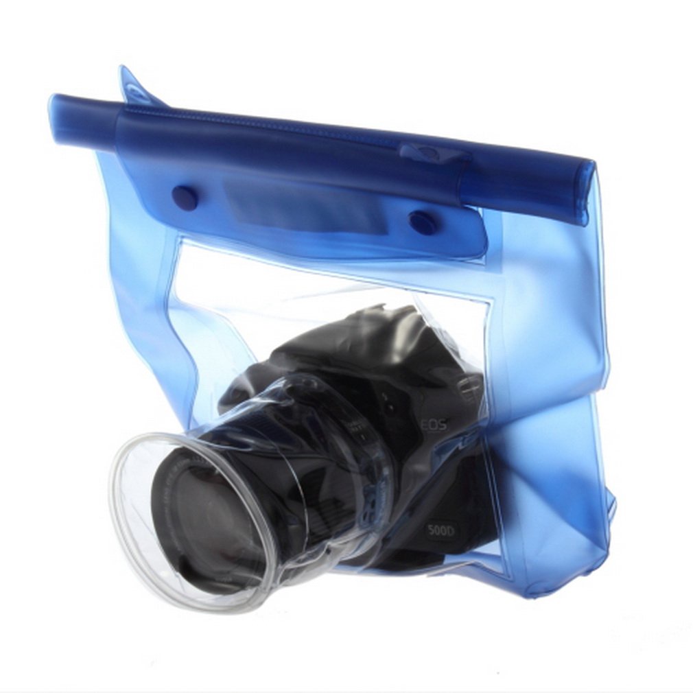 Camera Bag Waterproof Outdoor Underwater Housing Transparent Case Dry Bags Cameras Accessory For Canons Nikons [Q/13]