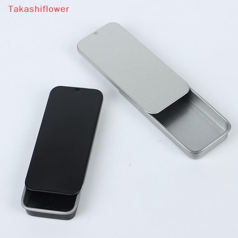 Hộp Thiếc Mini Có Nắp Trượt Dùng Đựng Trang Sức Tiện Lợi