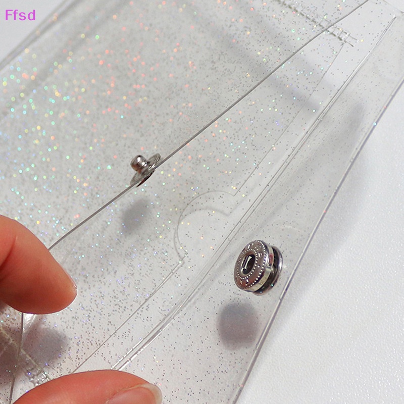 1 Ví Nhỏ Đựng Thẻ / Tiền Xu Bằng PVC Trong Suốt Dễ Thương Cho Bạn Gái