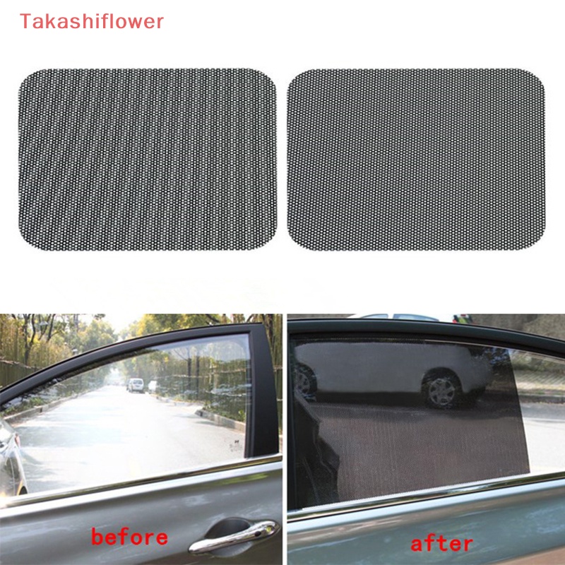 Bộ 2 Miếng Dán Chống Nắng Cửa Sổ Xe Hơi Kích Thước 42x38cm Chất Lượng Cao