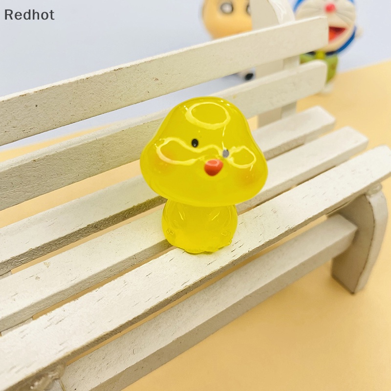 &lt; Redhot &gt; Bộ 5 Chú Gà Con Phát Sáng Kawaii Tự Làm Trang Sức Phong Cách Ngẫu Nhiên