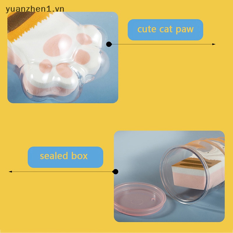 Mút Trang Điểm Hình Móng Vuốt Mèo Dễ Thương