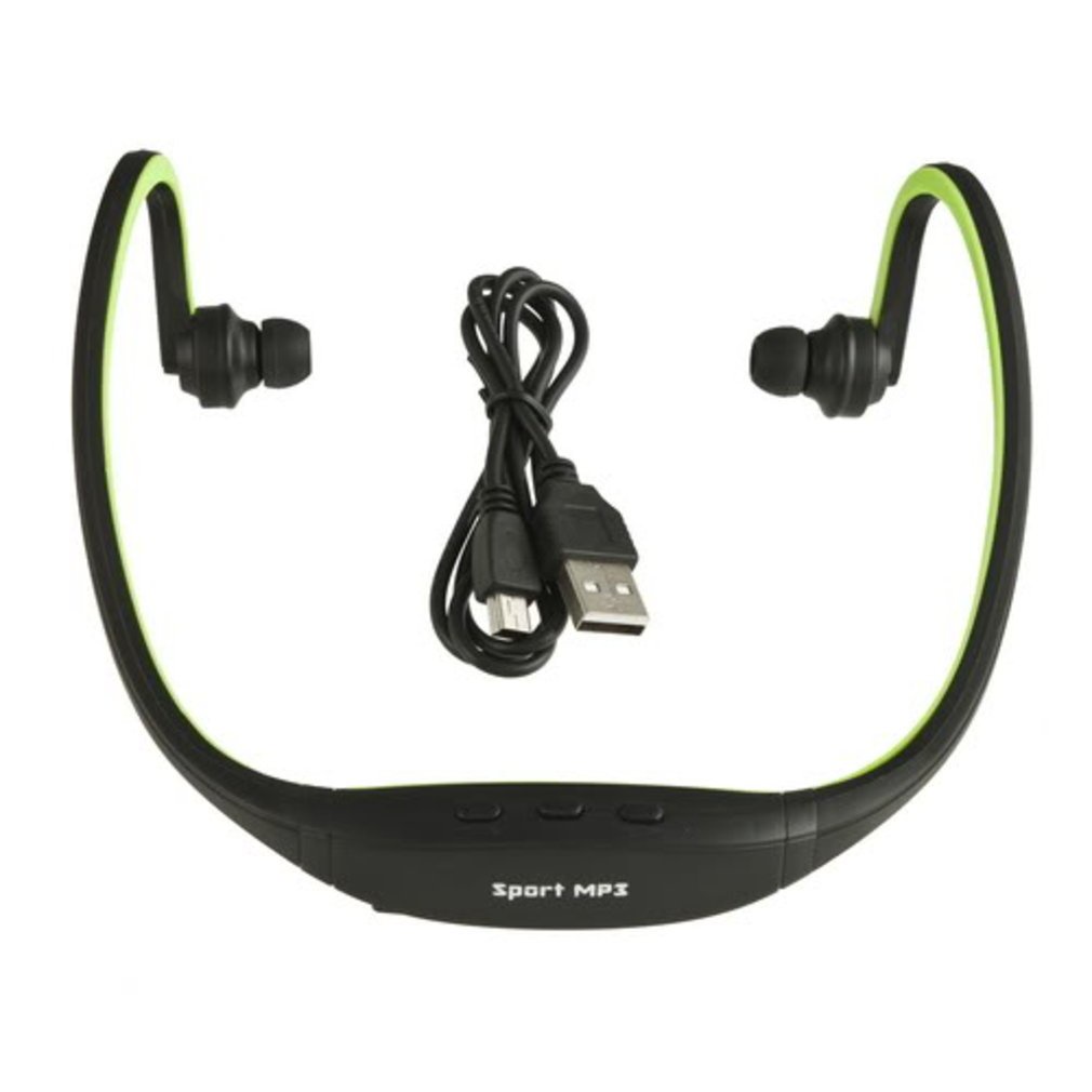 Wireless Earphone Sports Professional Running Playing Outdroor Headphone Mp3 Music Player Headset Headphones Earphones [Q/9]