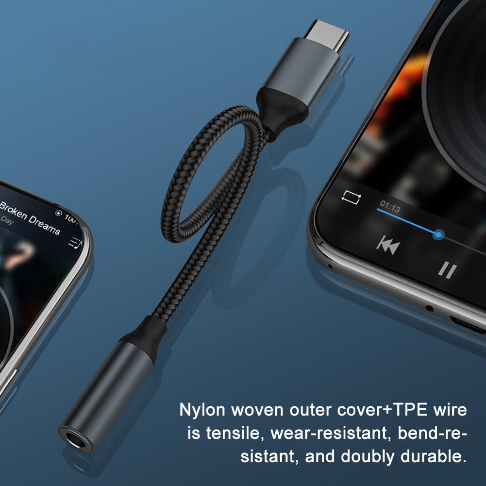 Đầu Chuyển Đổi T8 Type C Sang 3.5 Cho Huawei Xiaomi Vivo C9P6