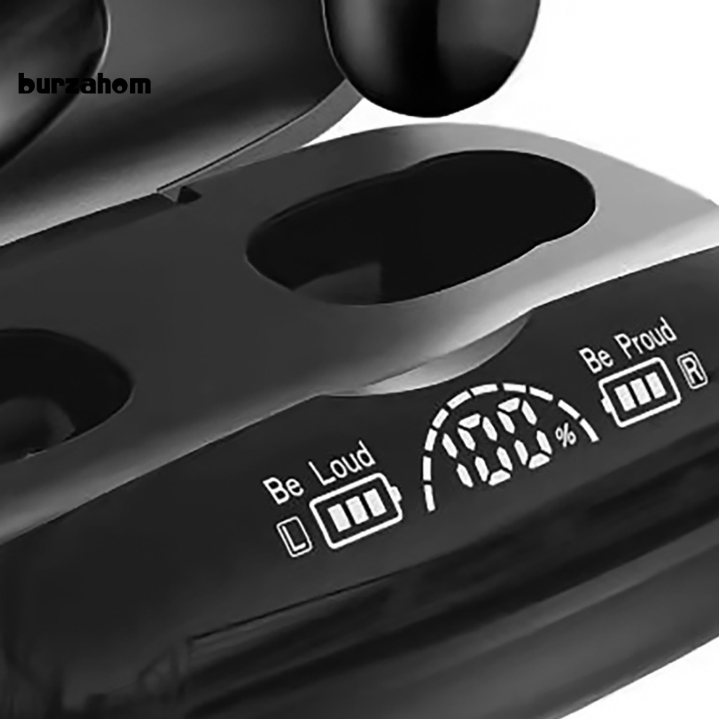 Tai Nghe Bluetooth 5.0 Bur TG03 Chống Ồn Có Màn Hình Kỹ Thuật Số