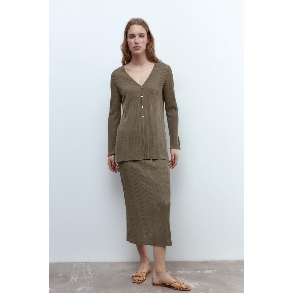 Giày Sandal Đế Bằng Đính Đinh Tán Thời Trang Mùa Hè Za2023