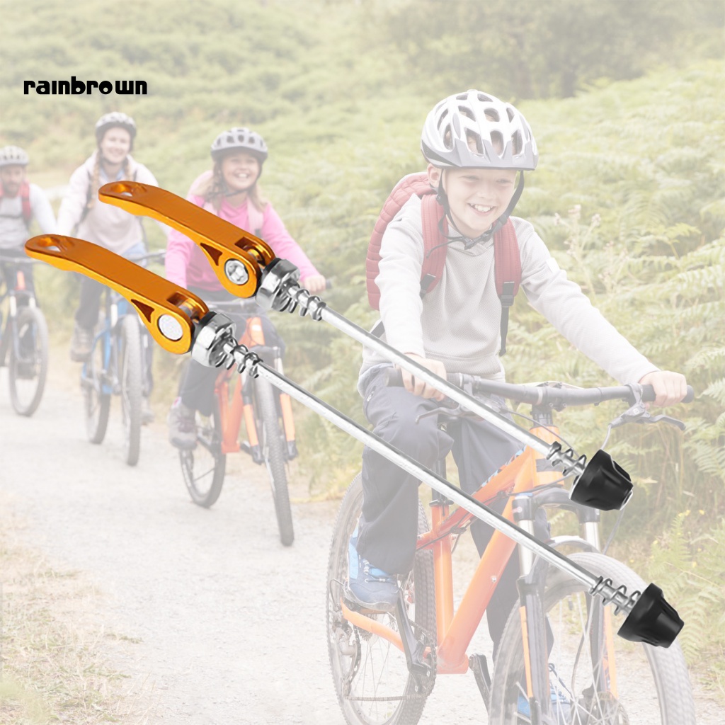 2 Phụ Kiện Nối Dài Trục Bánh Xe Đạp Leo Núi Thao Tác Nhanh