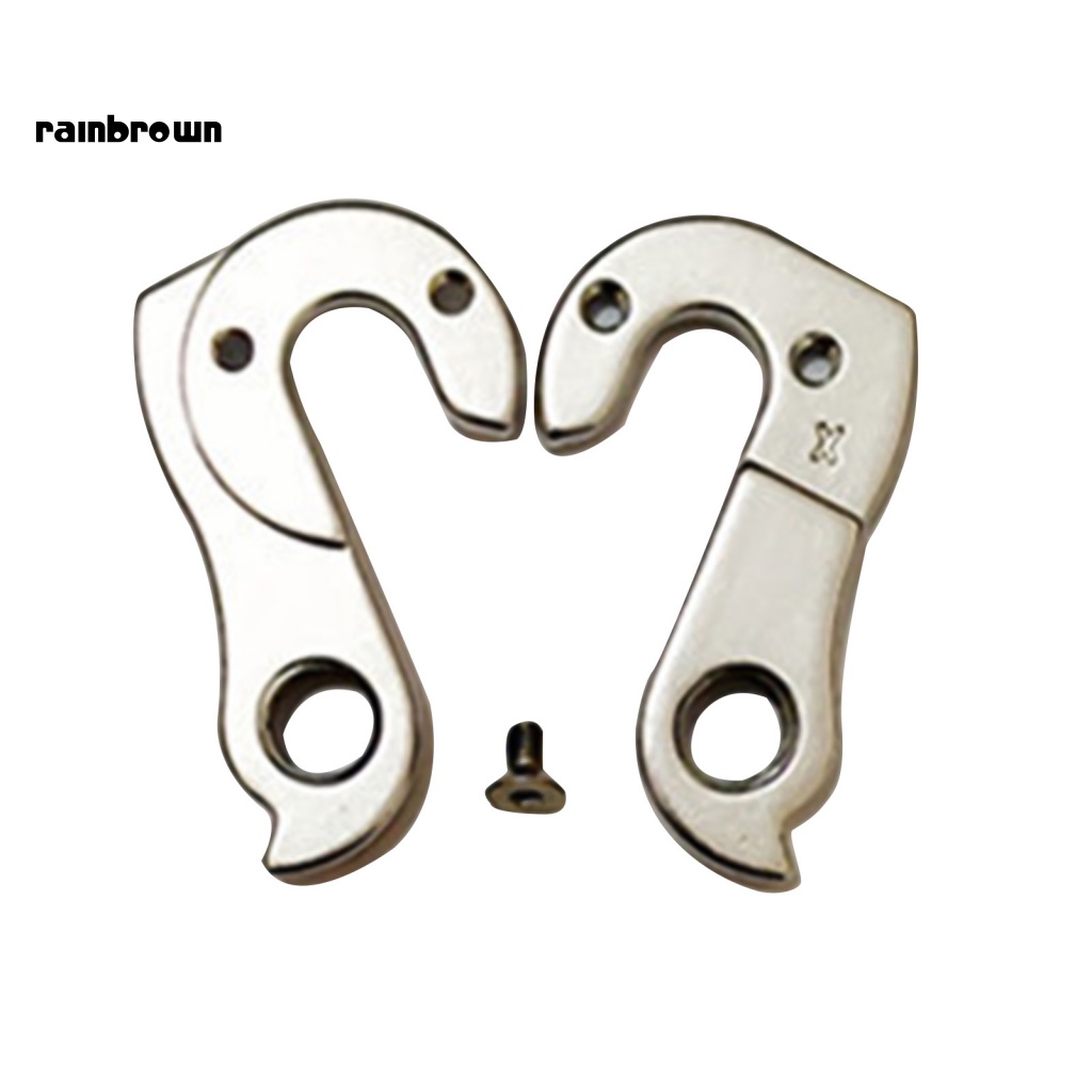 &lt; Rainbrown &gt; Móc Treo Cùi Đề Sau Xe Đạp Bằng Hợp Kim Nhôm Chống Rỉ Sét