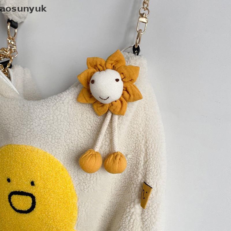 Aosunyuk Ghim Cài Áo Hình Hoa Hướng Dương Cười Mặt Cười Vải Dễ Thương Thời Trang Cho Nữ