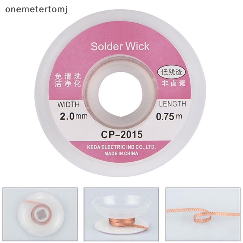 Onemetertomj Dây Cáp Hút Chì Hàn CP-2015 1.5M 5FT 2.0mm