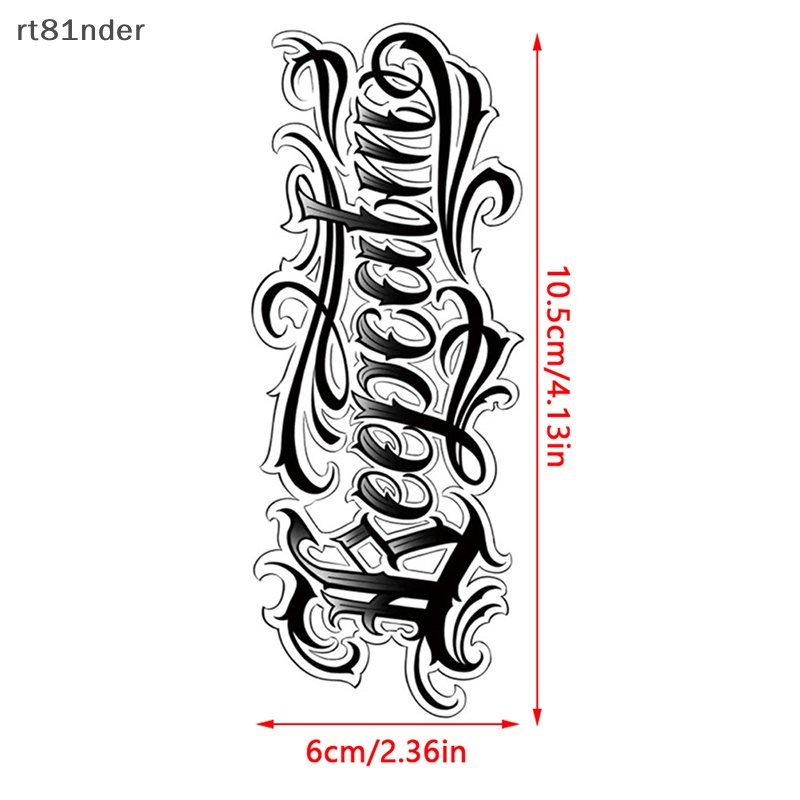 Rt Hình Xăm Dán Tạm Thời Hình Hổ / Hươu / Sói / Đại Bàng Cáo Nam