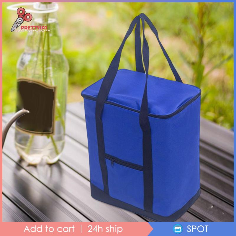 Túi Đựng Đồ Cách Nhiệt Chống Nước Prettyia1 Bền Bỉ Dùng Khi Đi Cắm Trại / Du Lịch