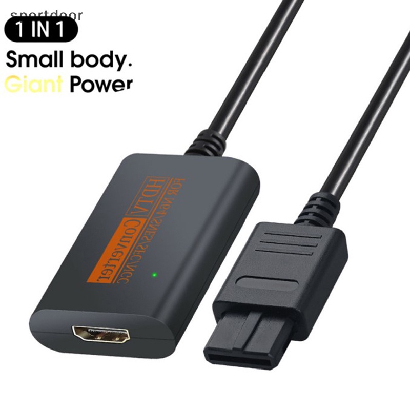 Cáp Chuyển Đổi HDMI N64 Sang HDMI Cho Máy Chơi Game Nintend 64 SNES NGC 720P