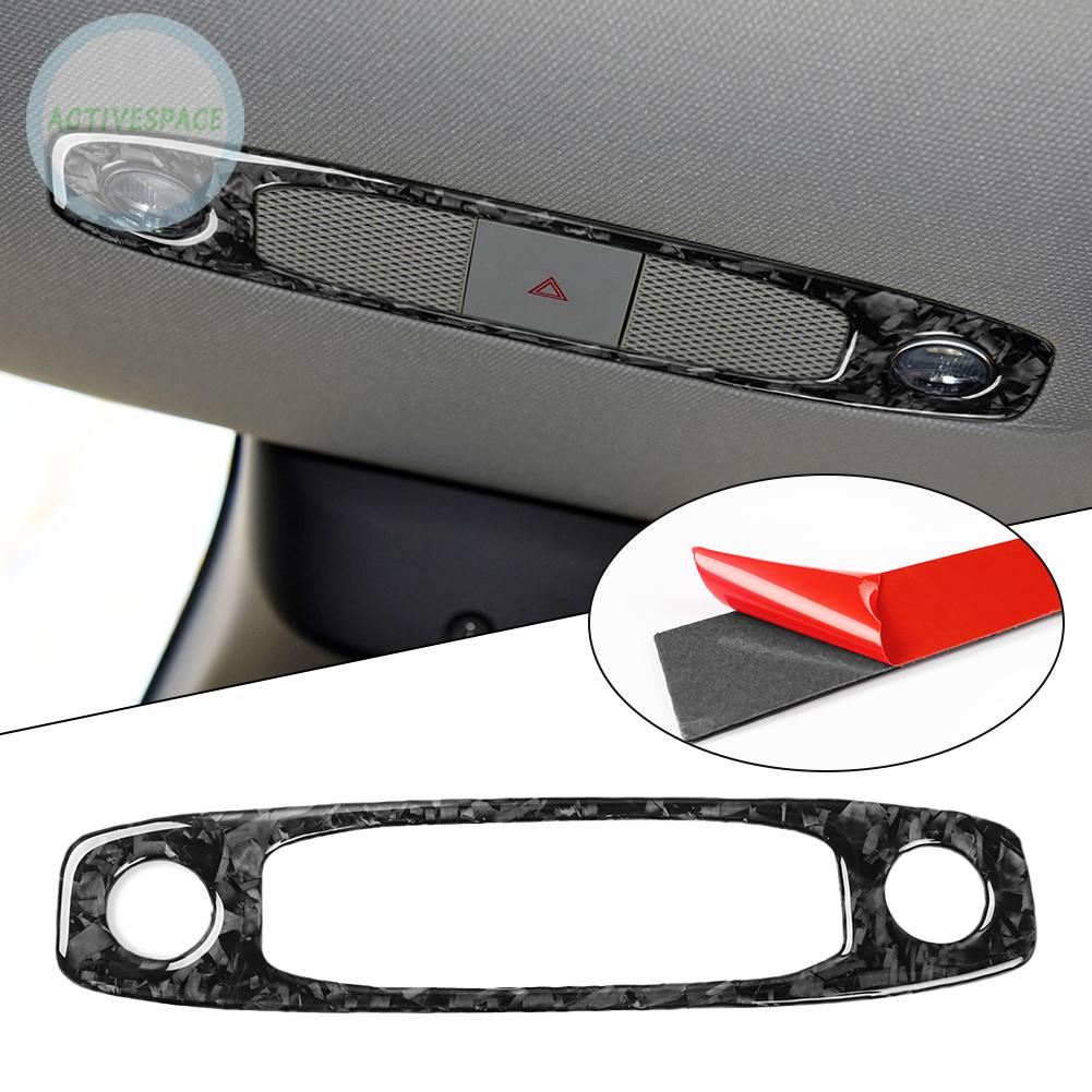 Khung Ốp Bảng Công Tắc Đèn Pha Bằng Sợi Carbon Cho Tesla Model 3 / Y