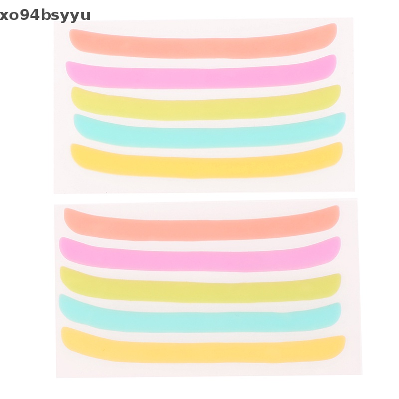 5 Cặp Đệm Silicone Xo94Bsyu Uốn Cong Lông Mi Tiện Dụng