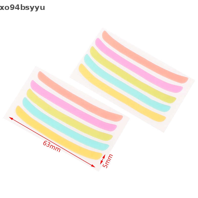 5 Cặp Đệm Silicone Xo94Bsyu Uốn Cong Lông Mi Tiện Dụng