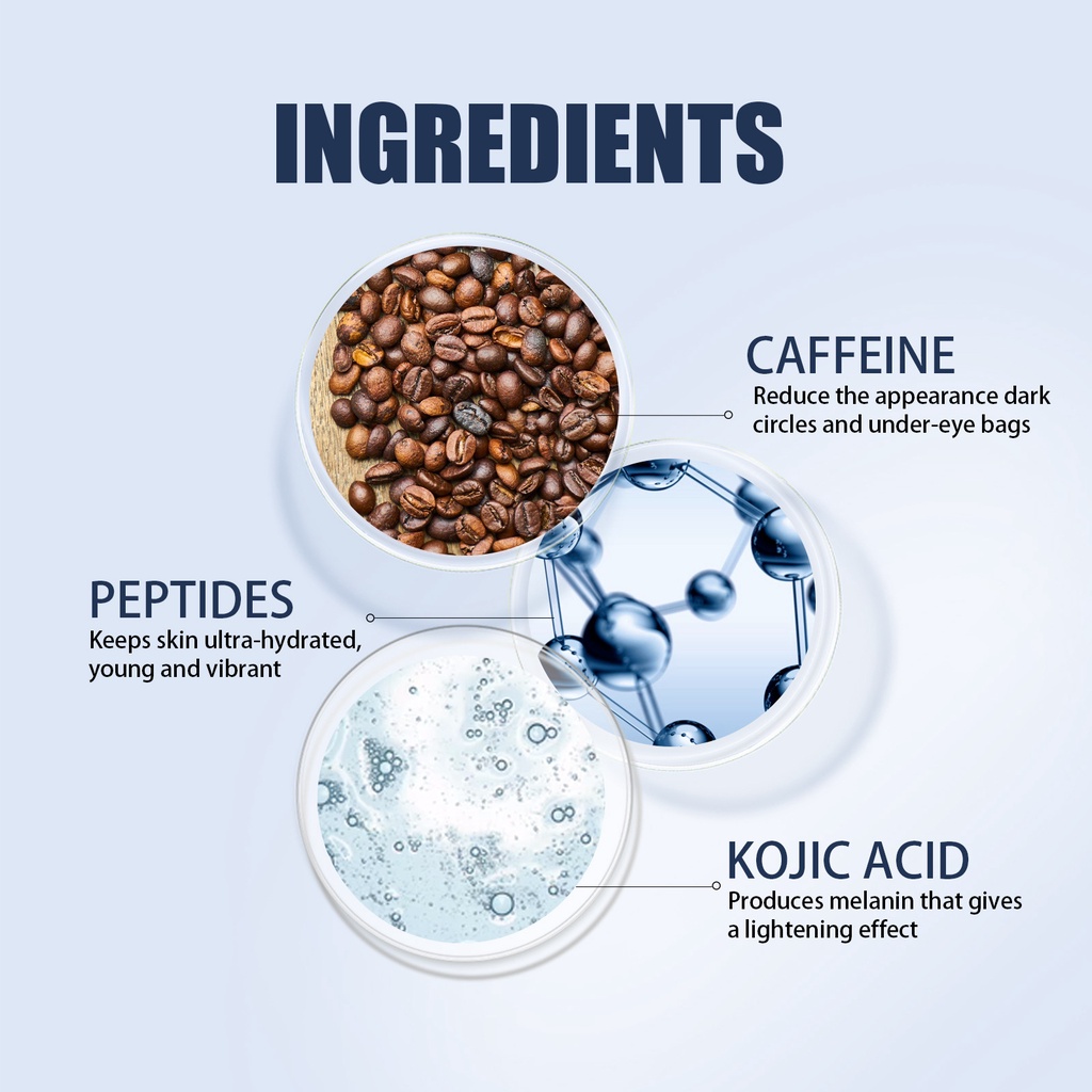 Kem Dưỡng Da Mắt Tlawaken Chứa peptide Dưỡng Ẩm Xóa Mờ Quầng Thâm / Bọng Mắt Cho Nam