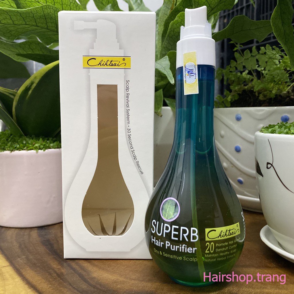 TINH DẦU TRỊ GÀU VÀ TRỊ NGỨA DA ĐẦU CHIHTSAI 200ml