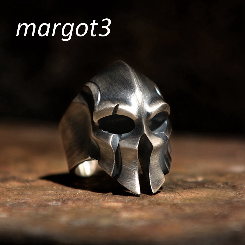Margot Nhẫn Đeo Mặt Nạ Kiểu Vintage Phong Cách Gothic Punk Cho Nam