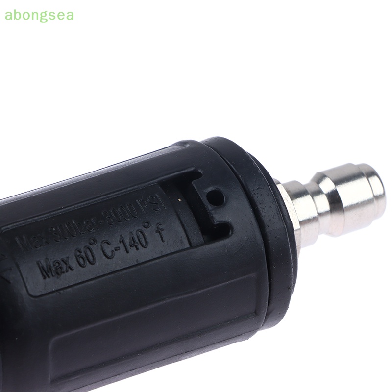 Vòi Phun Rửa Áp Suất Cao 1 / 4 "Phích Cắm Nhanh Có Thể Điều Chỉnh Góc Hiệu abongsea