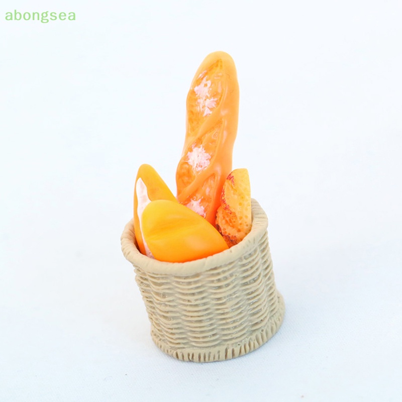 1 Set Giỏ Bánh Mì Đồ Chơi Búp Bê Cỡ 1 / 12