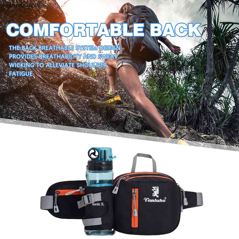 Pro-hot Túi Đeo Thắt Lưng Nylon Chống Trộm Thoáng Khí Phụ Kiện Thể Thao [homegoods.vn]