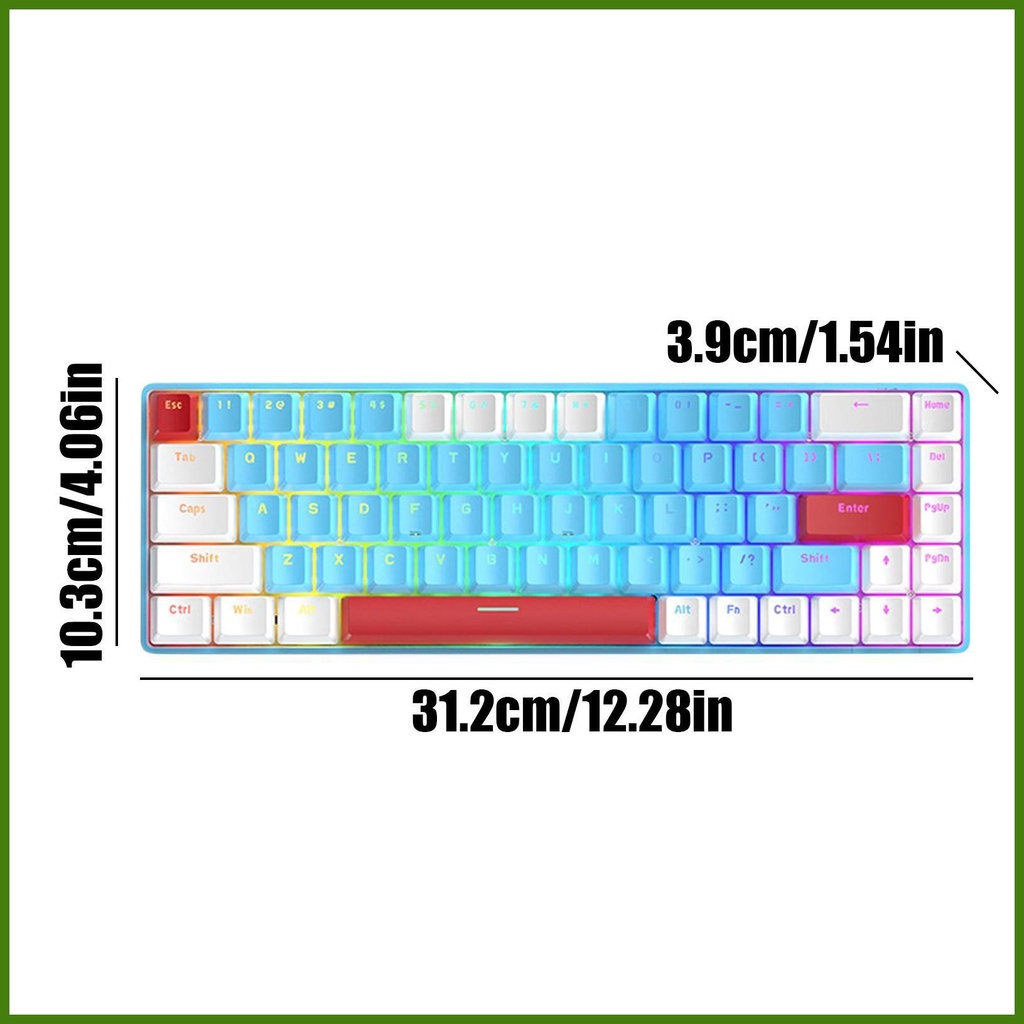 Bàn Phím Cơ 60% Thiết Kế Tiện Dụng Cho rdavn