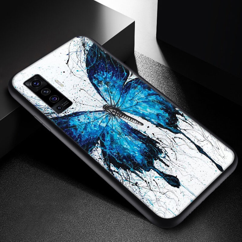 Điện Thoại Ốp Lưng Hình Bướm Cho iphone 14 pro plus 12 mini k1