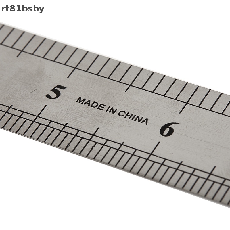 Thước Đo Hai Mặt 15-30cm Bằng Thép Không Gỉ Tiện Dụng