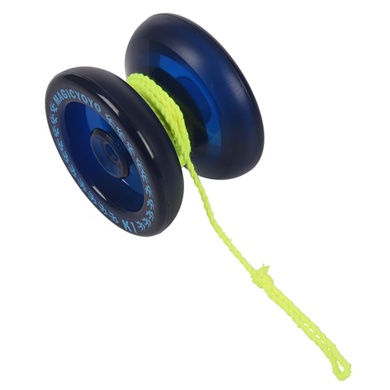 Magicyoyo K1 Spin ABS Yoyo Đồ chơi Yoyo chuyên nghiệp PVC mới với Hubstacks Blue
