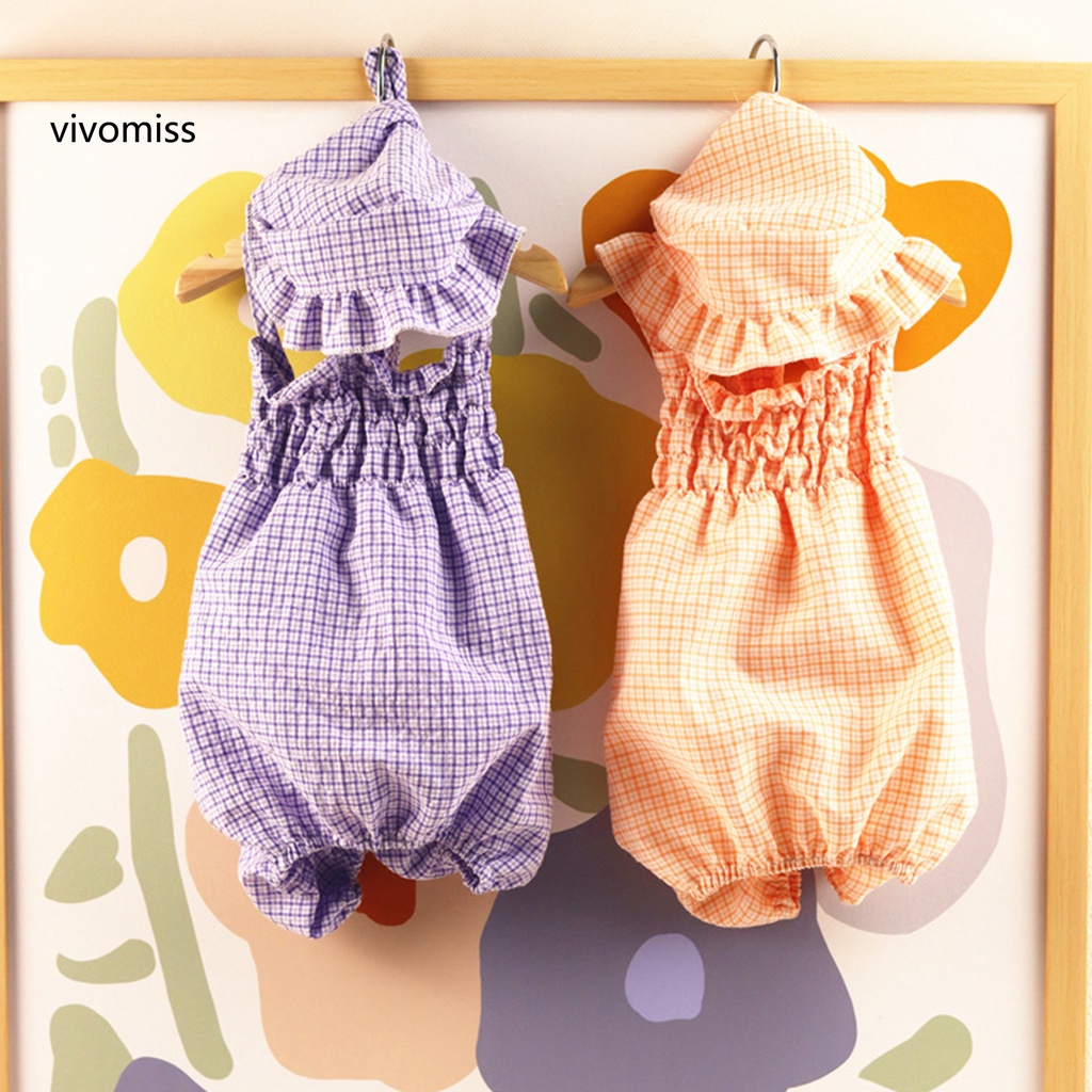 1 Set Áo Sơ Mi Họa Tiết Kẻ Sọc Mềm Mại Thời Trang Mùa Hè Cho Thú Cưng