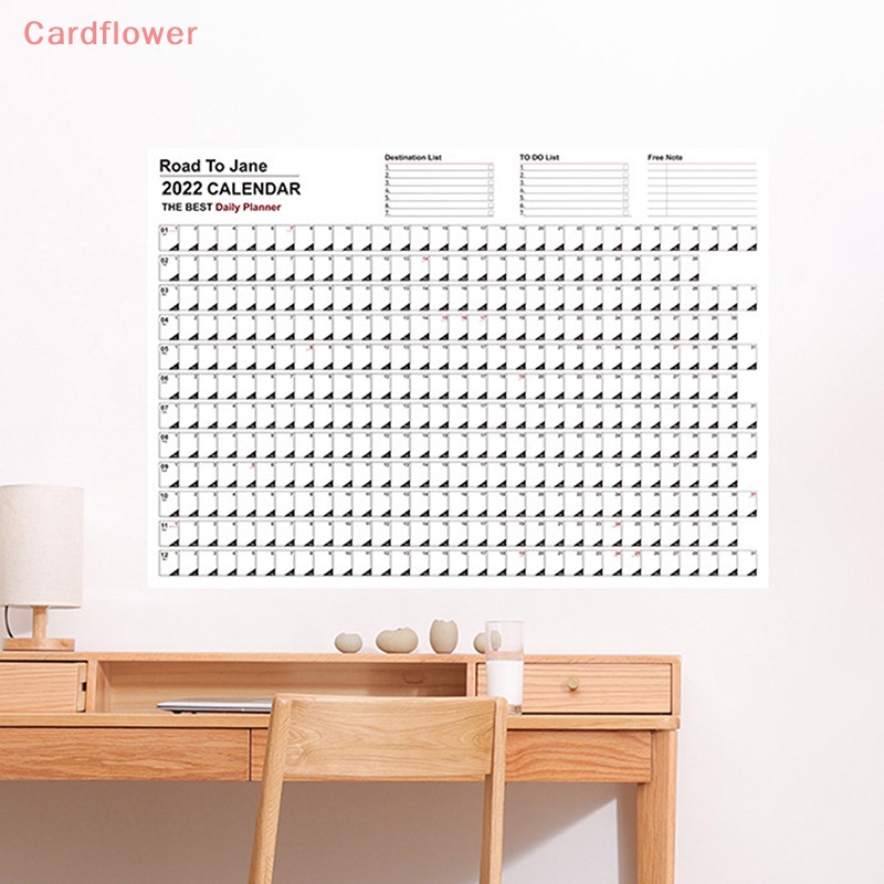 < Cardflower > Lịch Lên Kế Hoạch Hàng Ngày 2023 Đơn Giản Để Làm Kế Hoạch Hàng Tuần Agenda Mới