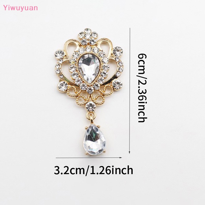 Trâm Cài Áo Đính Đá 32 * 60MM Tự Làm Phụ Kiện Làm Trang Sức Mới