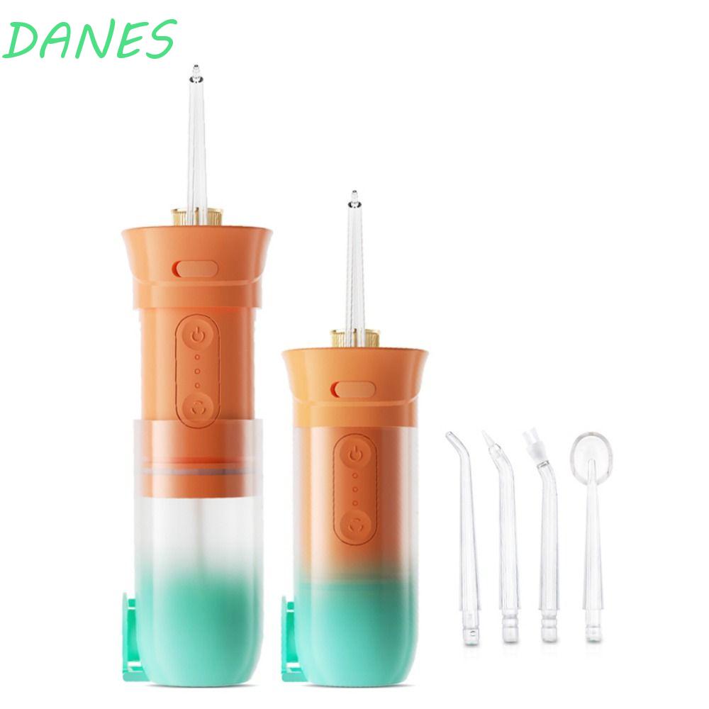 Thiết Bị Chống Nước Xoay 360 Độ Cổng Sạc USB Cho Nha Khoa° Bộ Dụng Cụ Làm Sạch Răng Miệng Với 4 Đầu Phun Nước Và Dụng Cụ Kéo Dài Răng