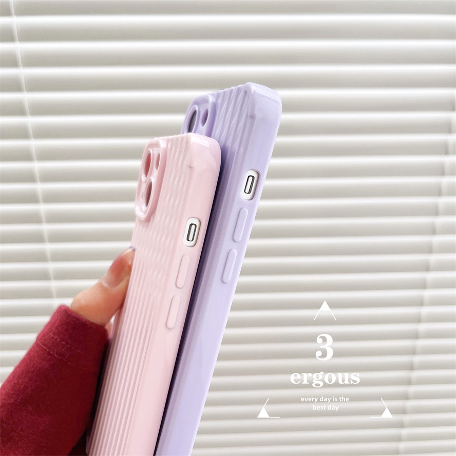 Ốp Điện Thoại Mềm Vân Vali Màu Kẹo Dễ Thương Cho iPhone 14 13 12 11 Pro Max SE2020 X XR Xs Max 7 8 Plus