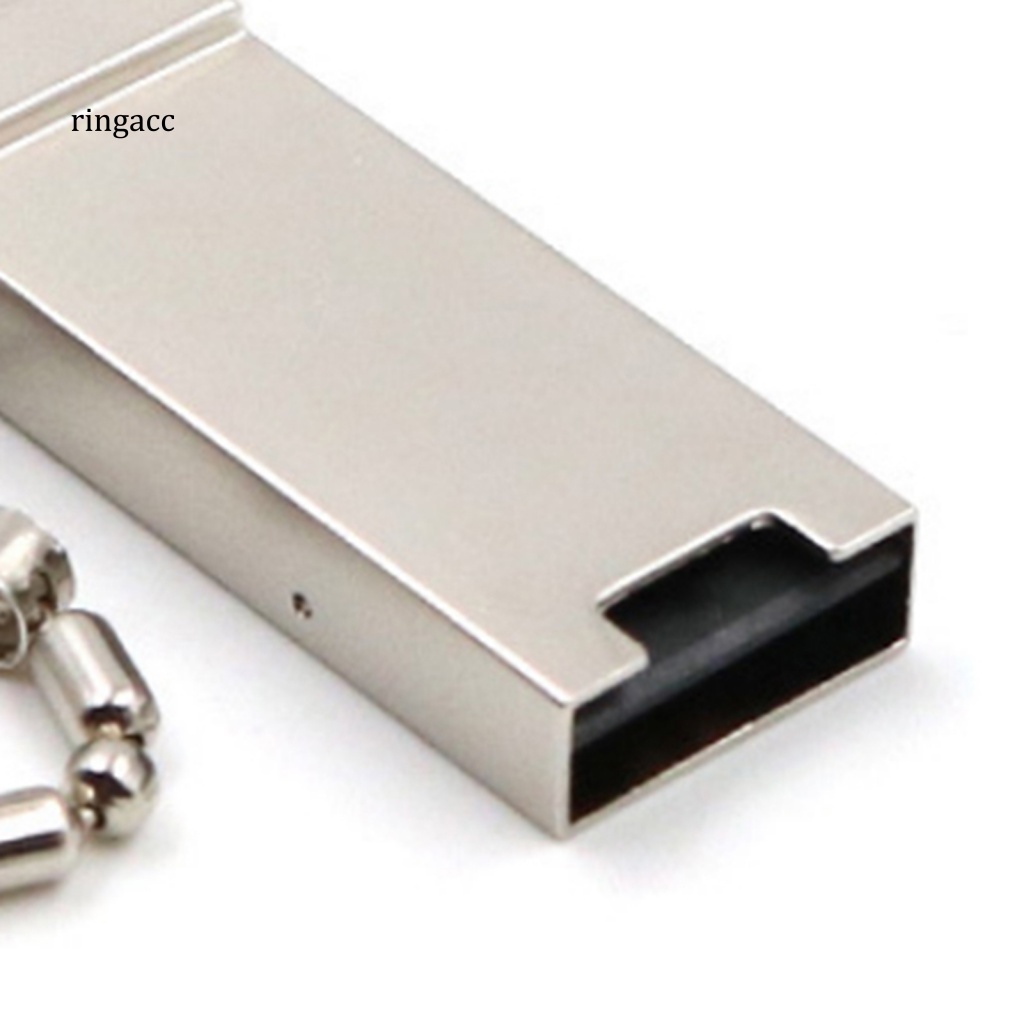 Đầu Đọc Thẻ Nhớ RGA TF 2 Trong 1 Tốc Độ Cao USB 2.0 Type-C / Micro USB OTG Cho Điện Thoại