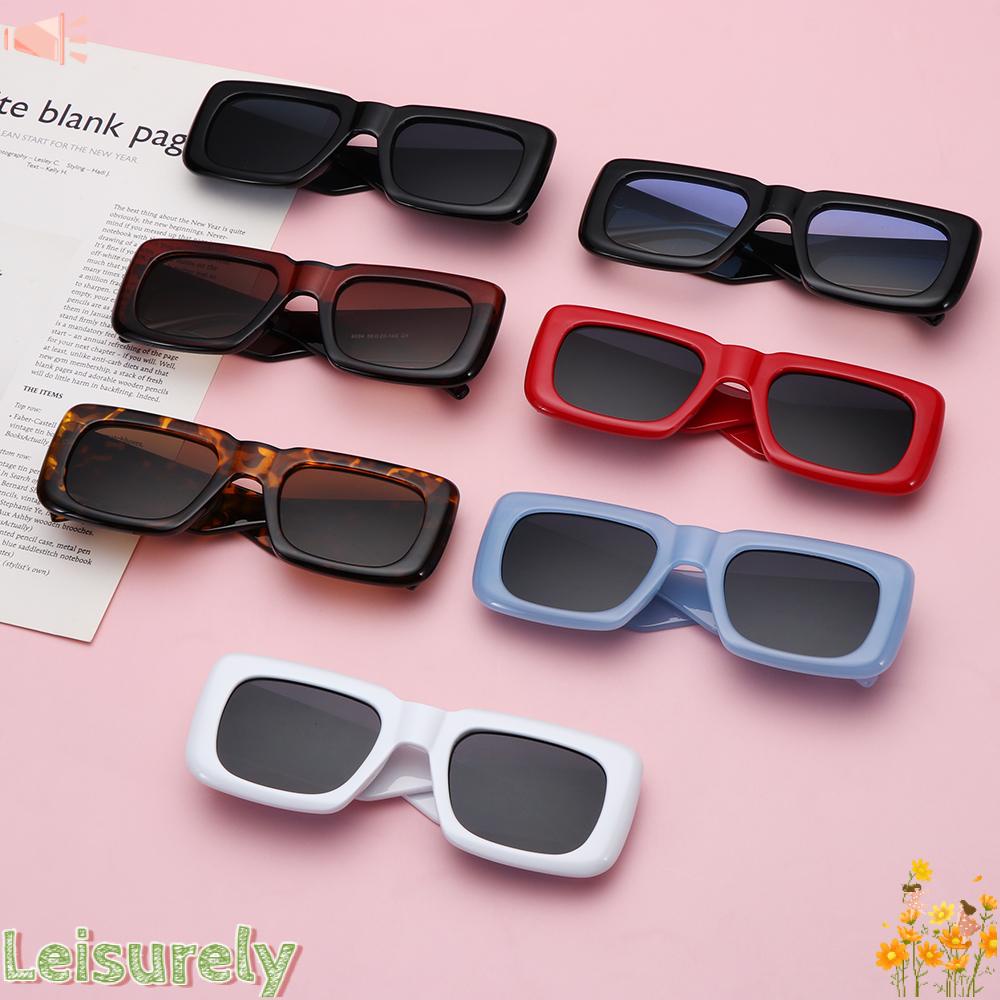 Kính Mát Gọng Vuông Phong Cách Hip Hop Thời Trang Cho Nữ