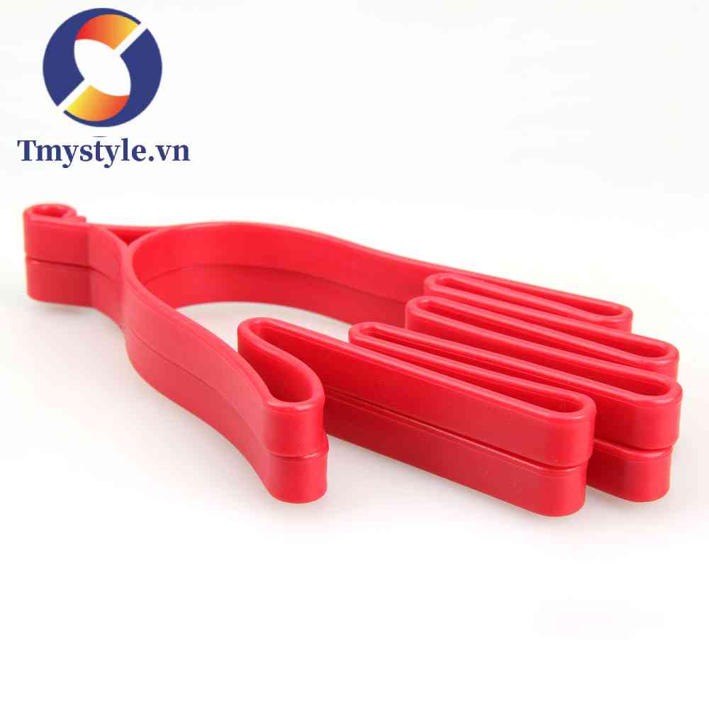 1 Cặp Giá Đỡ Găng Tay Đánh Golf Bằng Nhựa Màu Đỏ Siêu Bền