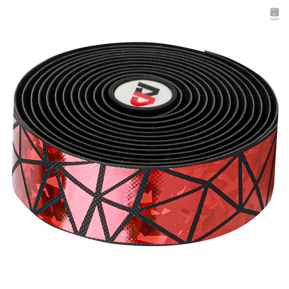 Dây Quấn Tay Lái Xe Đạp Bằng PU Lấp Lánh Chống Thấm Mồ Hôi