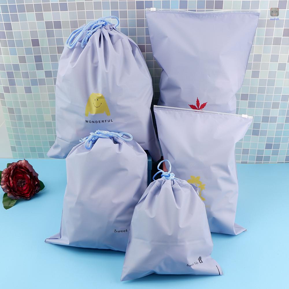 Bộ 5 Túi Rút Chống Nước Đựng Đồ Dùng Cá Nhân Tiện Lợi