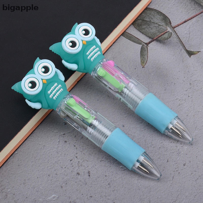 Set 4 Bút Bi Hình Động Vật Hoạt Hình Ngộ Nghĩnh