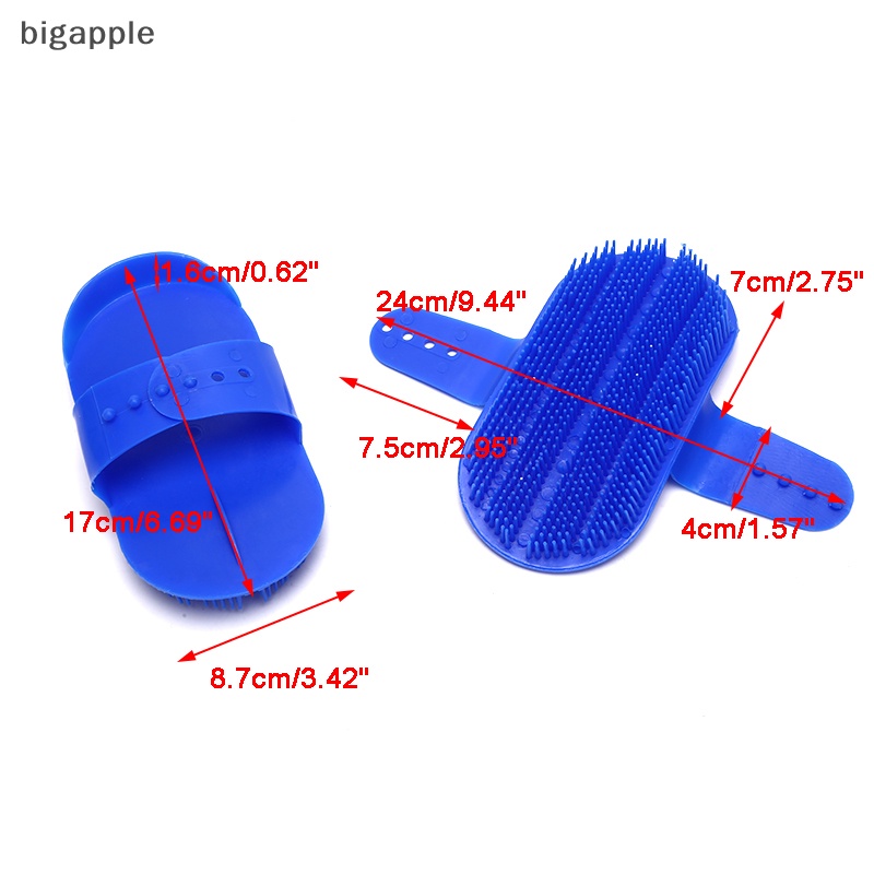 Bigapple Lược Chải Lông Ngựa Bằng Nhựa Dây Đeo Có Thể Điều Chỉnh Chăm Sóc K Phụ Kiện Chuyên Dụng Dành Cho Xe RDG RDG